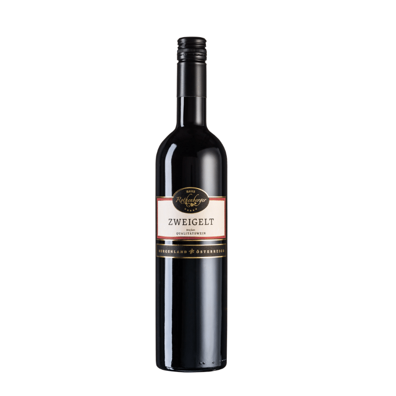 Rotwein Zweigelt trocken 12,5% vol. (750ml) von Rothenberger bei Araxxon  - Hochwertiges griechisches Produkt.   Rotwein Zweigelt trocken 12,5% vol. (750ml) από Rothenberger στο Araxxon  - Αυθεντικό ελληνικό προϊόν.